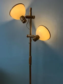 Sale Pamono Vintage Wooden Mushroom Floor Lamp from Steinhauer