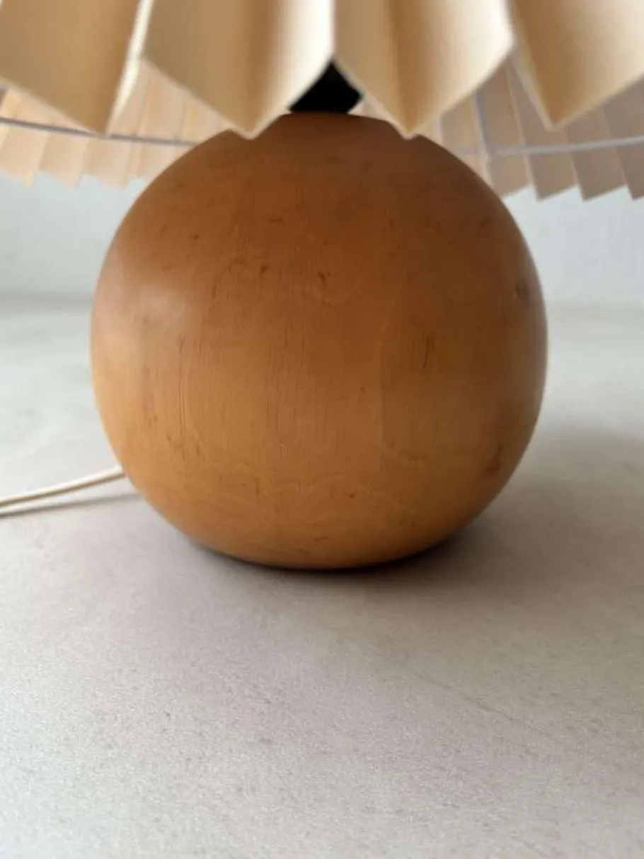 Hot Pamono Vintage Wooden Table Lamp, 1970s