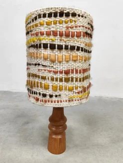 Discount Pamono Vintage Wooden Table Lamp 1970s