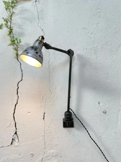 Hot Pamono Vintage Workshop Lamp by Bernard-Albin Gras