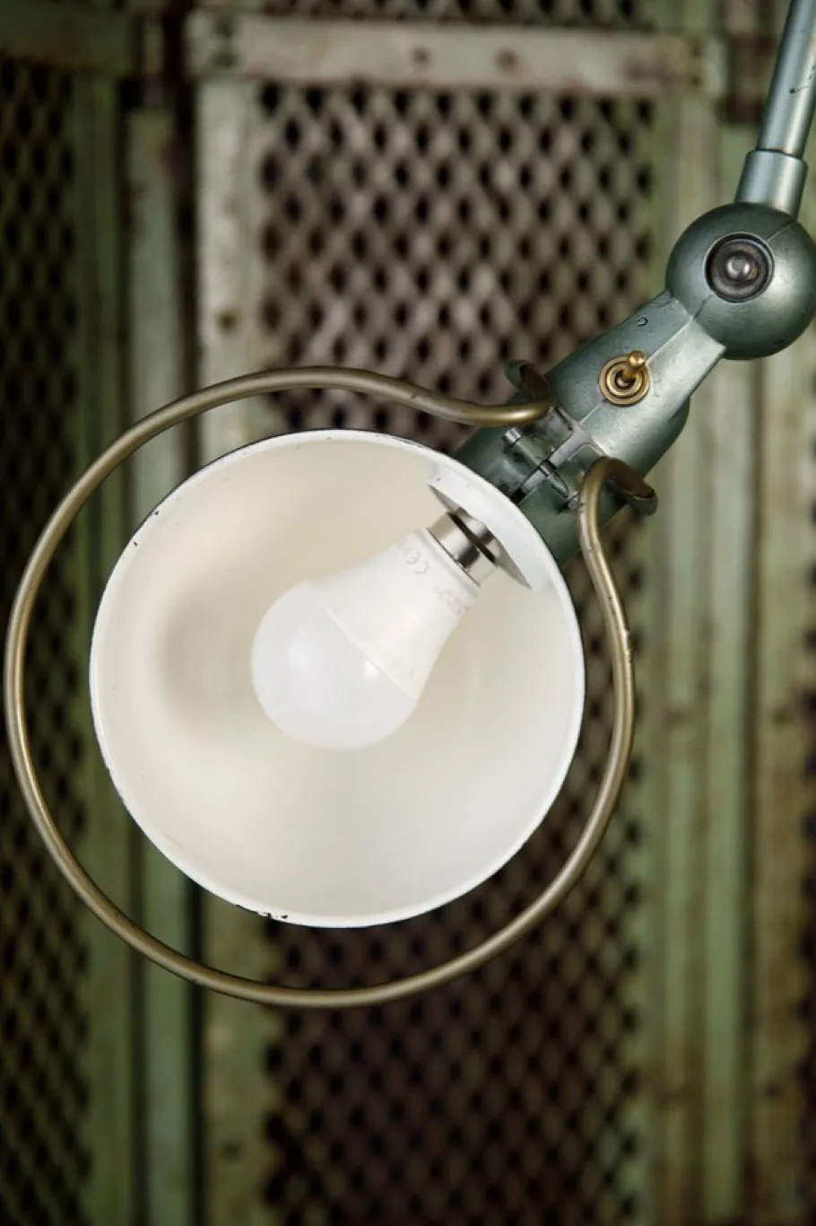 Clearance Pamono Vintage Workshop Lamp from Jieldé, 1950s