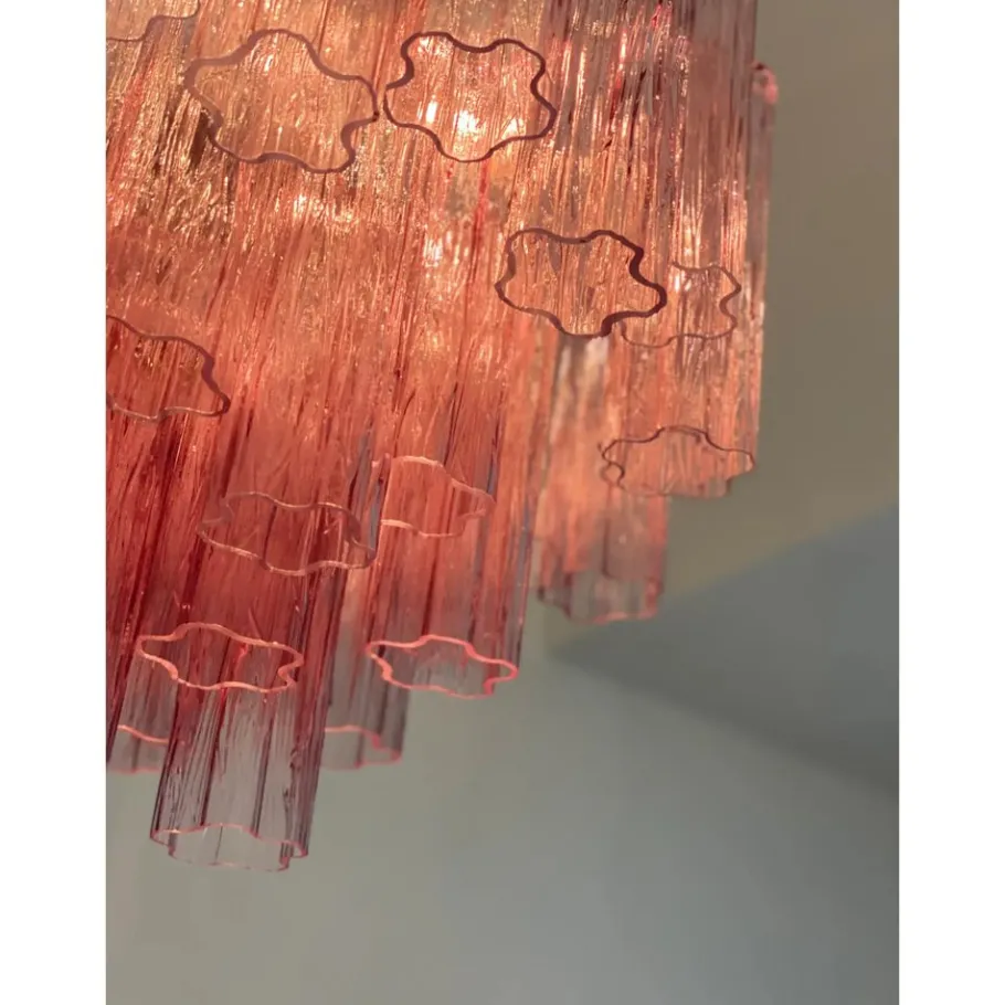 Best Pamono Violet-Amethyst Tronchi Murano Glass Chandelier by Simoeng