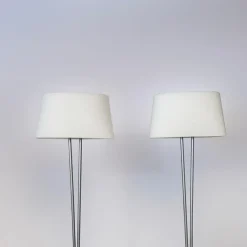 New Pamono Vitt Terra Floor Lamps in Murano Glass by Valerio Bottin for Foscarini, 1990s, Set of 2