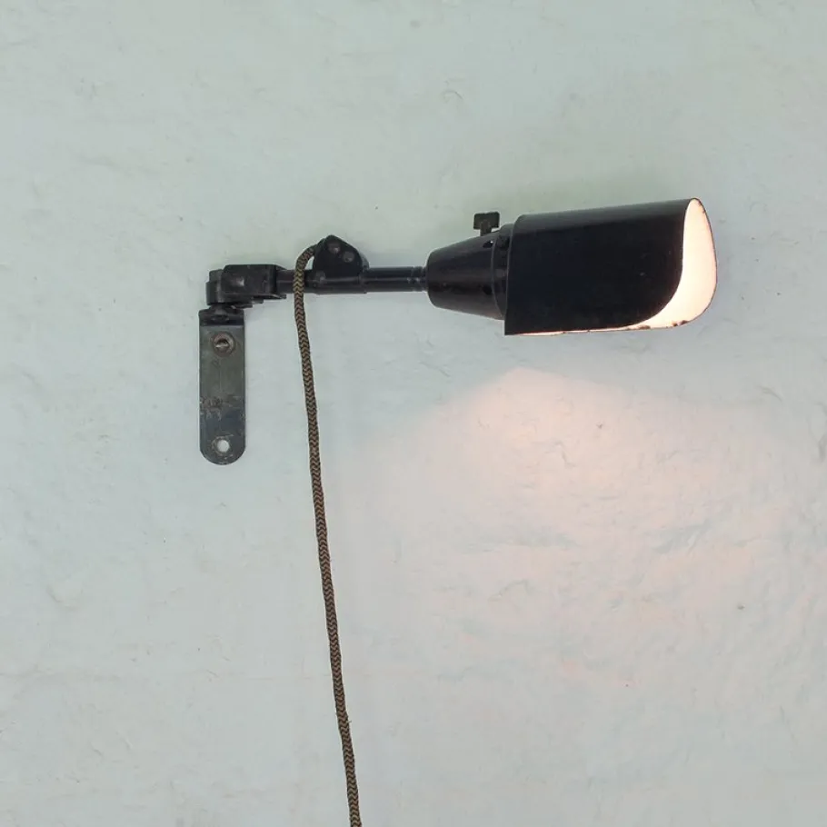 Sale Pamono Wall Lamp attributed to Curt Fischer for Midgard Industriewerke Auma, 1930s