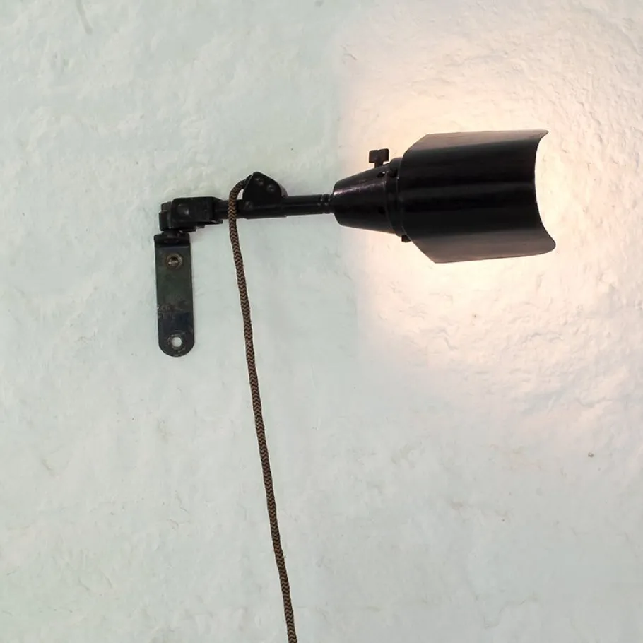 Sale Pamono Wall Lamp attributed to Curt Fischer for Midgard Industriewerke Auma, 1930s