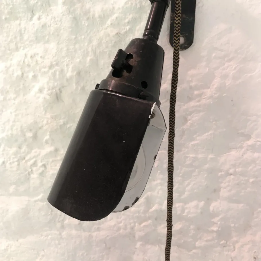 Sale Pamono Wall Lamp attributed to Curt Fischer for Midgard Industriewerke Auma, 1930s