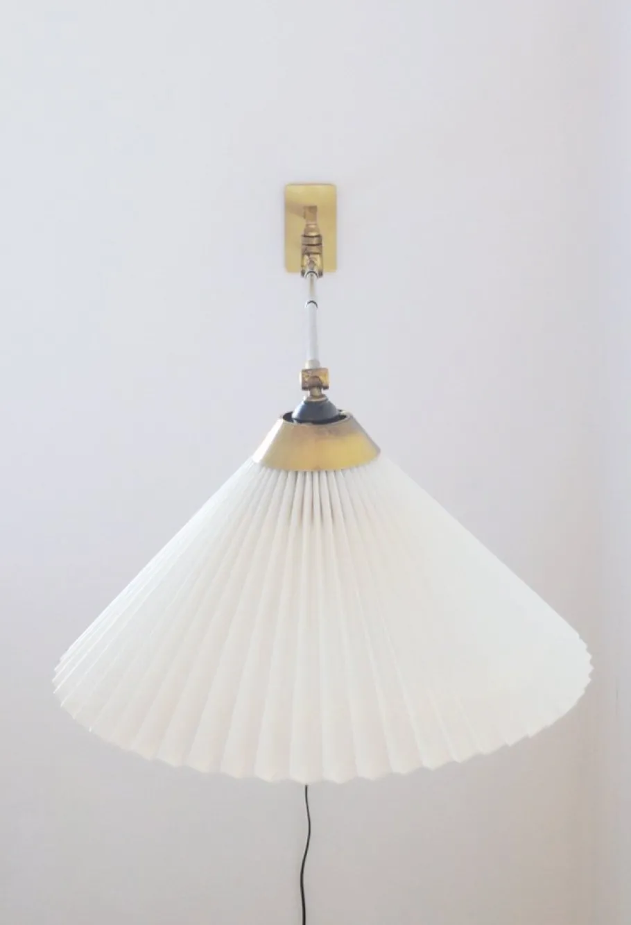 New Pamono Wall Lamp by Hvidt & Mølgaard for Le Klint, 1963