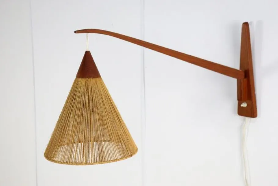 Hot Pamono Wall Lamp by Ib Fabiansen for Fog & Mørup, 1890s