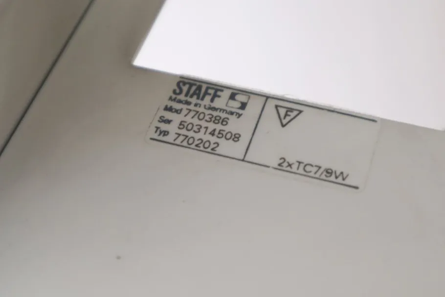 Discount Pamono Wall Lamp by Witte & Krüger for Staff, 1970s