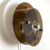 Sale Pamono Wall Lamp in Acrylic Glass with Round Shapes, 1970s