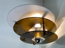 Sale Pamono Wall Lamp in Acrylic Glass with Round Shapes, 1970s