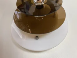 Sale Pamono Wall Lamp in Acrylic Glass with Round Shapes, 1970s