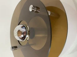 Sale Pamono Wall Lamp in Acrylic Glass with Round Shapes, 1970s