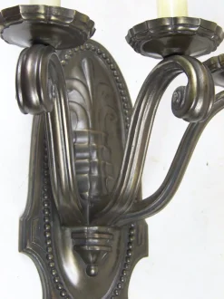 New Pamono Wall Lamp in Brass, 1910s