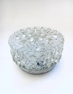 Best Pamono Wall Lamp in Glass by Helena Tynell for Glashutte Limburg, 1960s