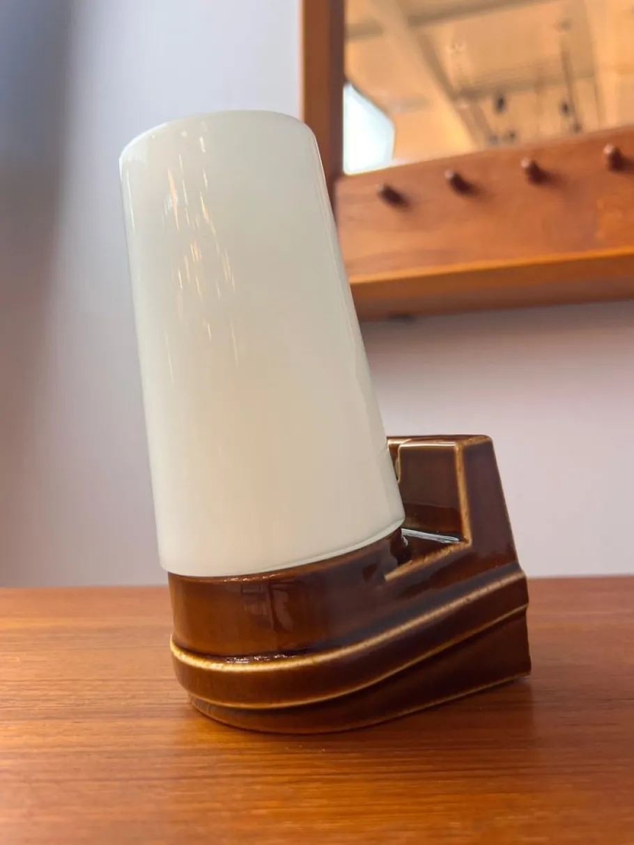 Hot Pamono Wall Lamp Model 6080 in Brown by Sigvard Bernadotte for Ifö