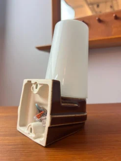 Hot Pamono Wall Lamp Model 6080 in Brown by Sigvard Bernadotte for Ifö