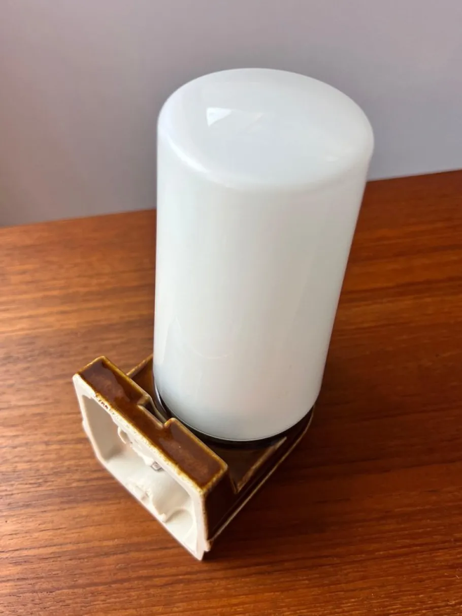 Hot Pamono Wall Lamp Model 6080 in Brown by Sigvard Bernadotte for Ifö