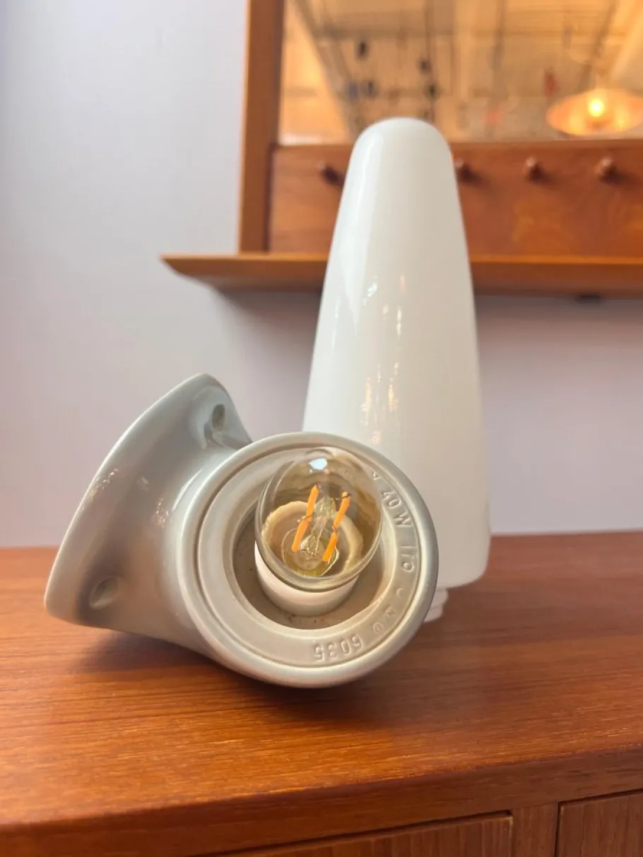 Hot Pamono Wall Lamp Model 6035 in Light Grey by Sigvard Bernadotte for Ifö