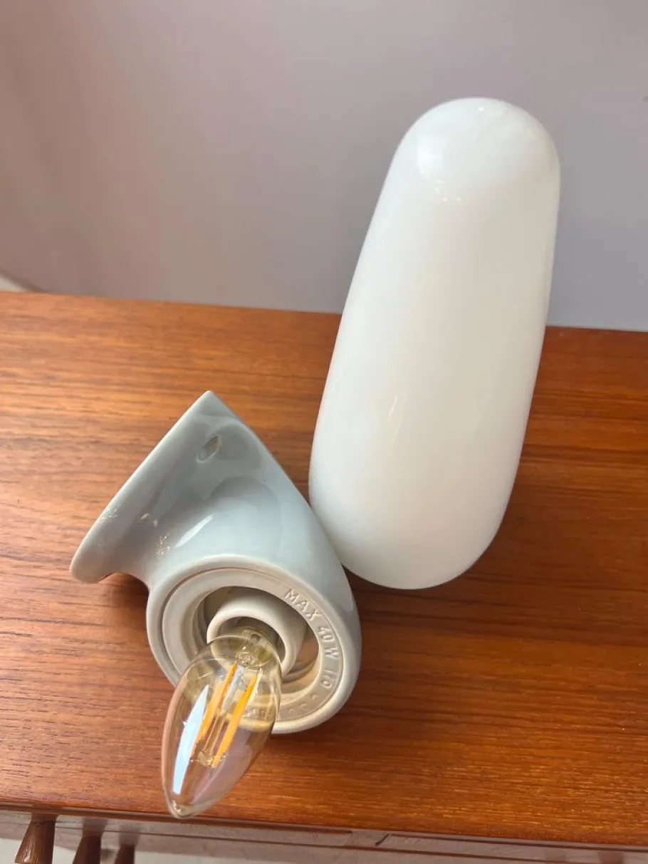 Hot Pamono Wall Lamp Model 6035 in Light Grey by Sigvard Bernadotte for Ifö