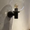 Sale Pamono Wall Lamp Outside Lamp in Raindrop Glass from Bega, 1980s