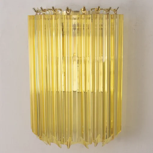 Sale Pamono Wall Lamp with Murano Glass, 1990s
