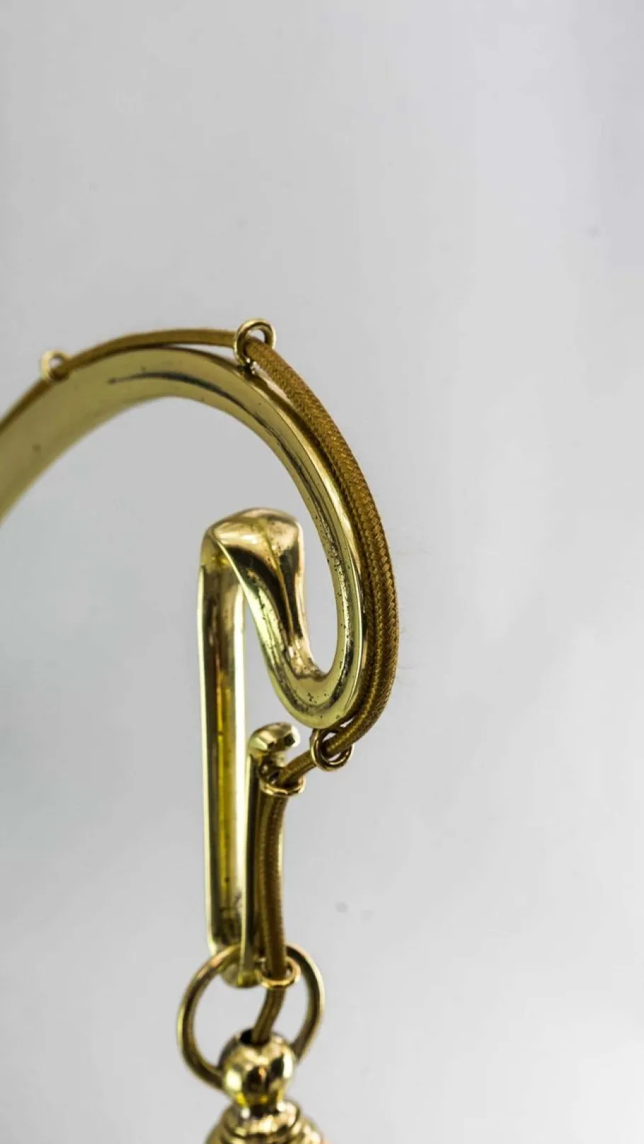 Hot Pamono Wall Lamp with Original Opaline Glass Shade from Jugendstil, Vienna, 1908