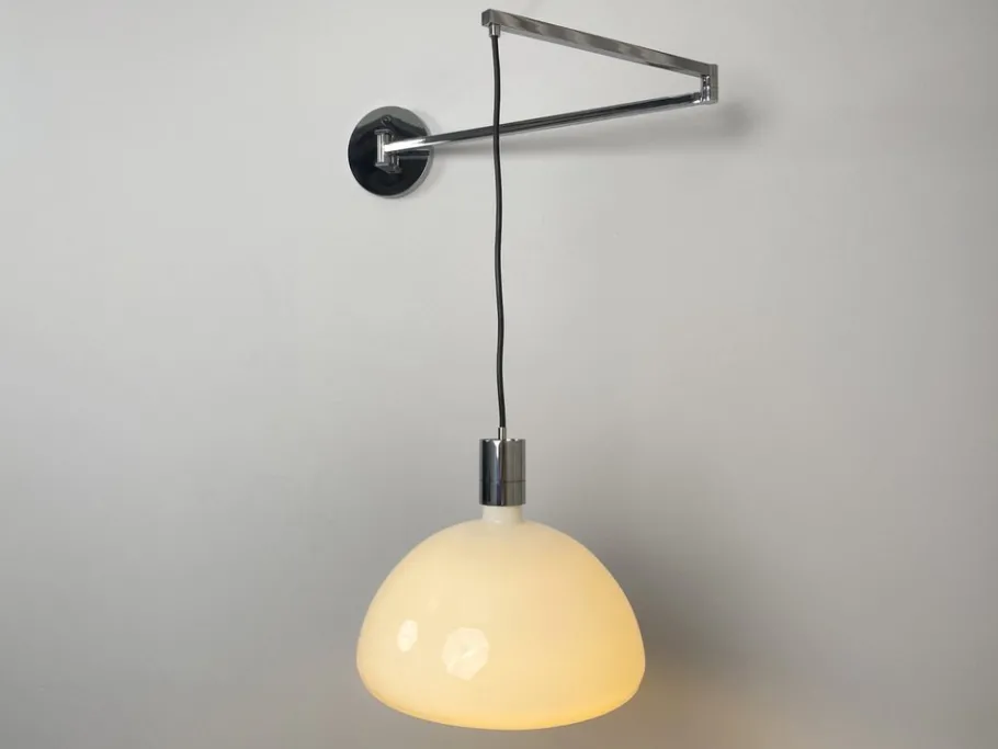 Sale Pamono Wall Lamp with Swivel Arm by Franco Albini, Franca Helg and Antonio Piva for Sirrah, Italy, 1960s