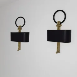 New Pamono Wall Lamps by Banci for Gucci, 1970s, Set of 2