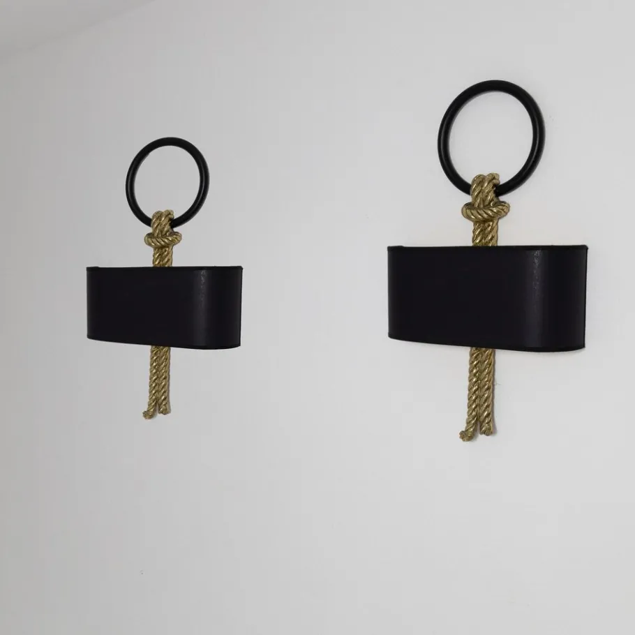 New Pamono Wall Lamps by Banci for Gucci, 1970s, Set of 2