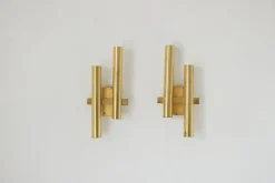Clearance Pamono Wall Lamps by Gaetano Sciolari, Italy, 1970s, Set of 2