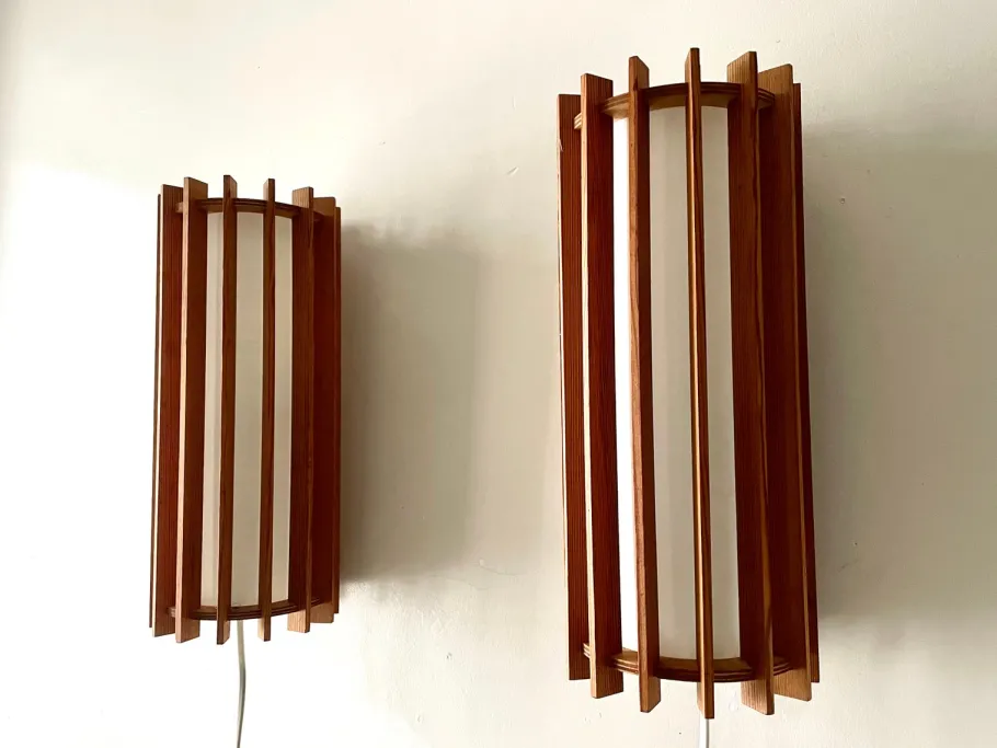 New Pamono Wall Lamps by Ib Fabiansen for Fogh Mörup, 1966, Set of 2
