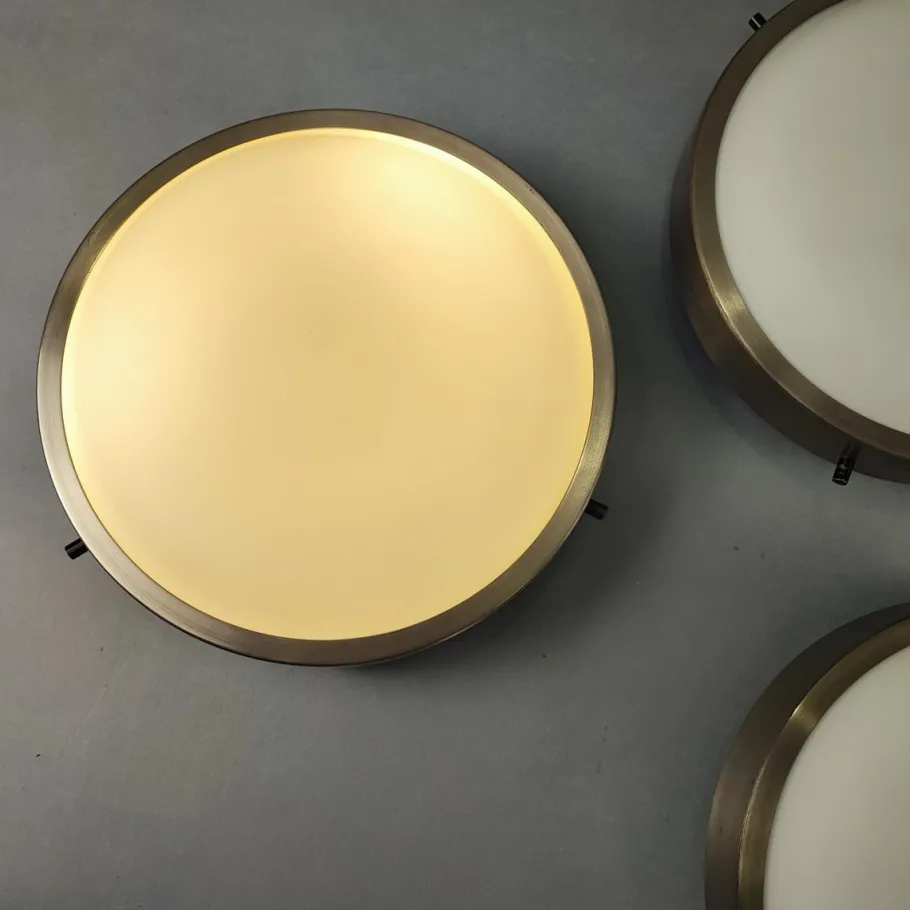 New Pamono Wall Lamps by Oscar Torlasco for Lumi, 1960s, Set of 3