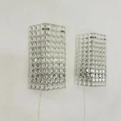 New Pamono Wall Lamps from Erco, 1970s, Set of 2