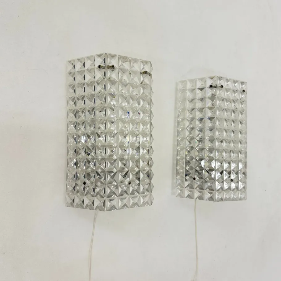 New Pamono Wall Lamps from Erco, 1970s, Set of 2