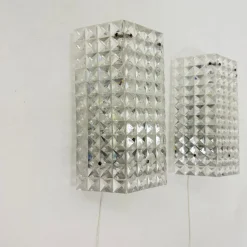 New Pamono Wall Lamps from Erco, 1970s, Set of 2