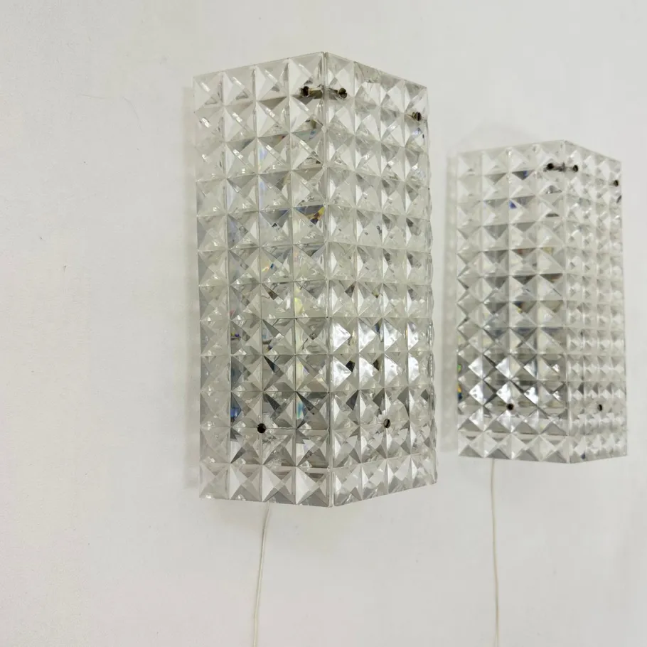 New Pamono Wall Lamps from Erco, 1970s, Set of 2