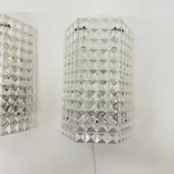 New Pamono Wall Lamps from Erco, 1970s, Set of 2