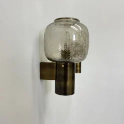 Clearance Pamono Wall Lamps from Glashütte Limburg, 1970s