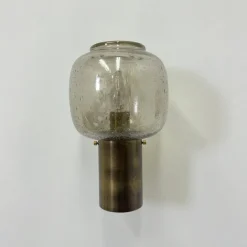 Clearance Pamono Wall Lamps from Glashütte Limburg, 1970s