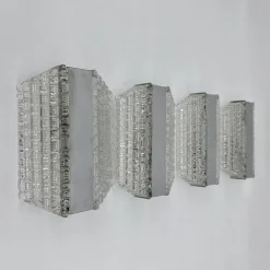 Hot Pamono Wall Lamps from Kaiser Leuchter, Germany, 1970s, Set of 4