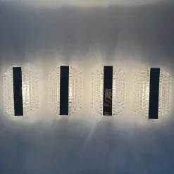 Hot Pamono Wall Lamps from Kaiser Leuchter, Germany, 1970s, Set of 4