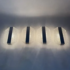 Hot Pamono Wall Lamps from Kaiser Leuchter, Germany, 1970s, Set of 4