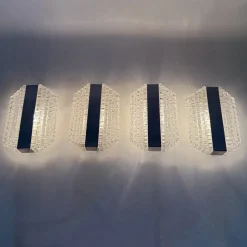 Hot Pamono Wall Lamps from Kaiser Leuchter, Germany, 1970s, Set of 4