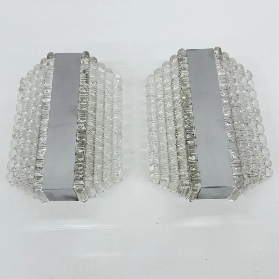 Hot Pamono Wall Lamps from Kaiser Leuchter, Germany, 1970s, Set of 4