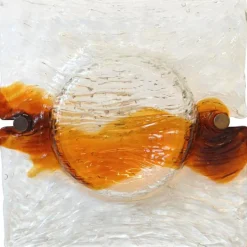 Best Pamono Wall Lamps in Murano Glass by Toni Zuccheri for Venini, 1960s, Set of 5