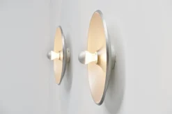 Clearance Pamono Wall Lamps Model 262 attributed to Gino Sarfatti for Arteluce, Italy, 1971, Set of 2