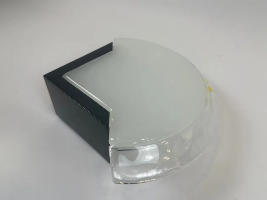 Sale Pamono Wall Lamps with Murano Glass from Leucos, 1980s, Set of 3