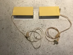 New Pamono Wall Light Bedside Lamps by J. J. M. Hoogervorst for Anvia, 1960s, Set of 2