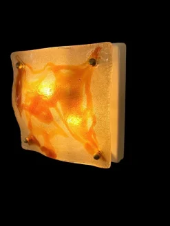 Hot Pamono Wall Light by Albano Poli for Mazzega, 1970